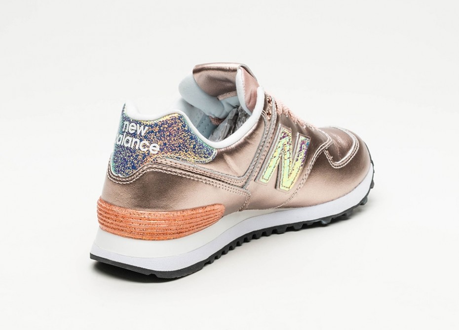 new balance rose gold glitter